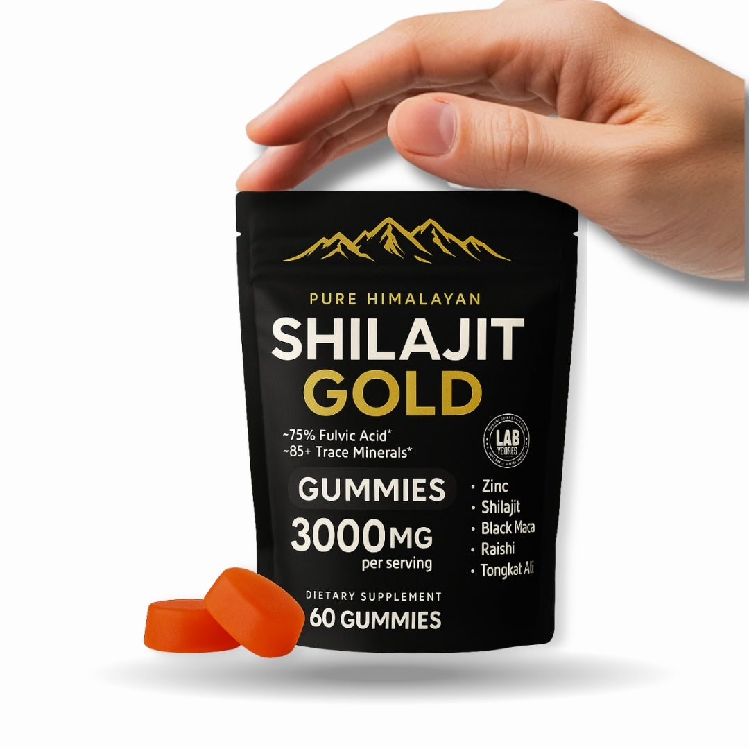 ProperVitys™ Pure Shilajit Gummies - 6-in-1 Natural Energy, Vitality & Wellness Support